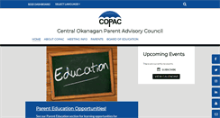 Desktop Screenshot of copac.sd23.bc.ca